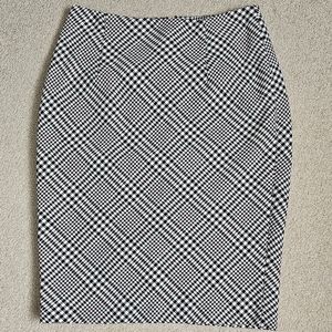 Houndstooth Pencil Skirt, office outfit, work wear business casual